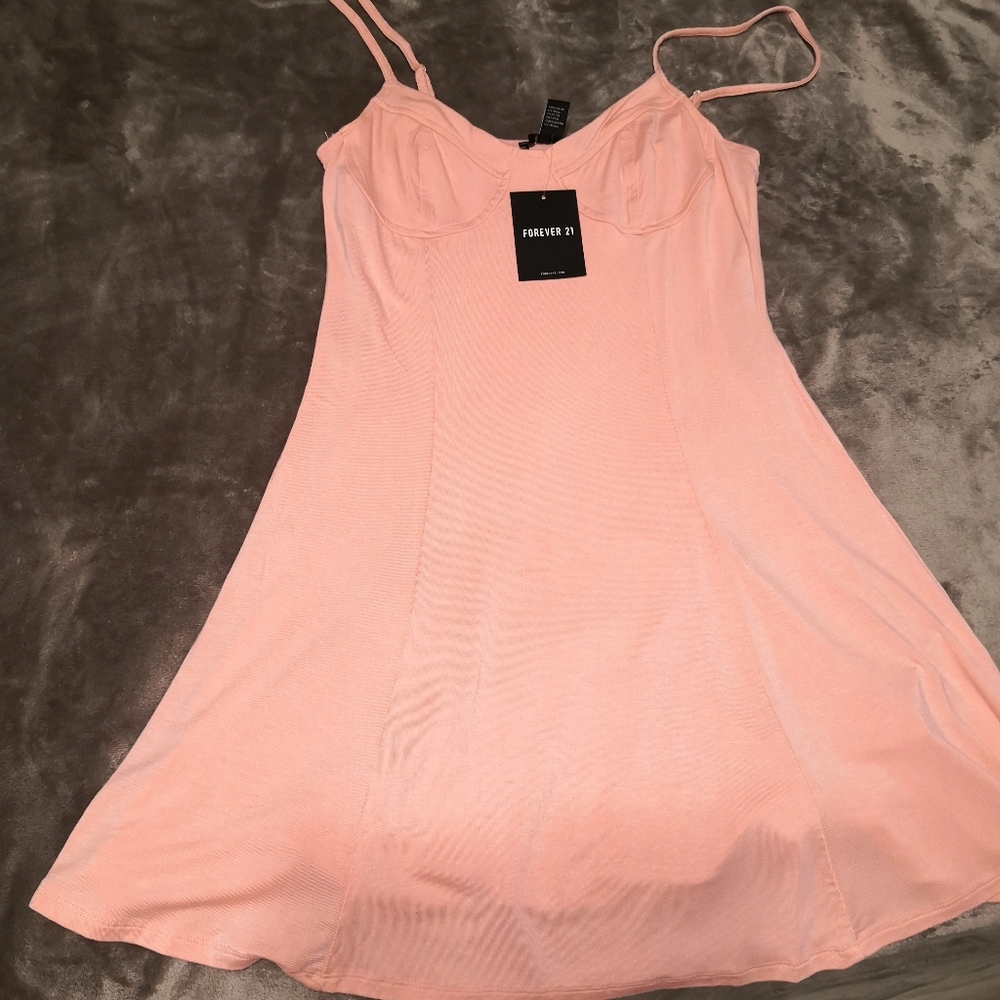 Forever 21 pink mini dress